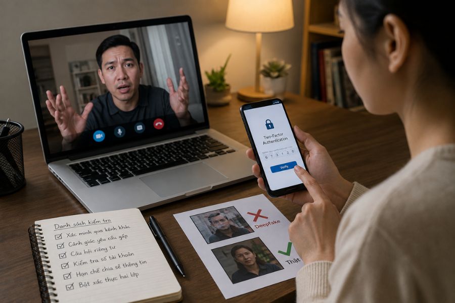 Phòng tránh lừa đảo deepfake hiệu quả
