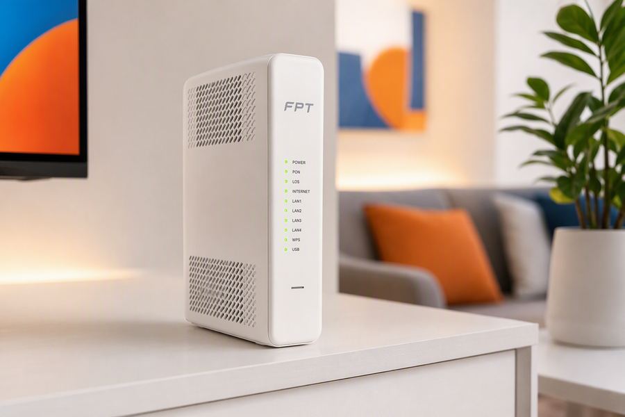 Modem wifi FPT cấp địa chỉ IP