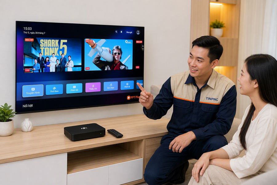 Đầu thu FPT Play kèm gói combo