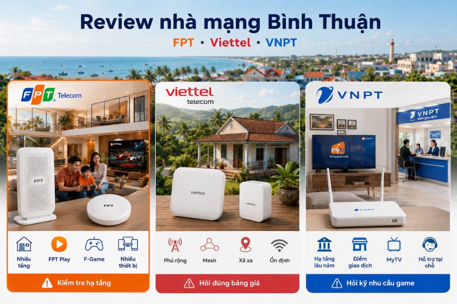 Lắp mạng Bình Thuận
