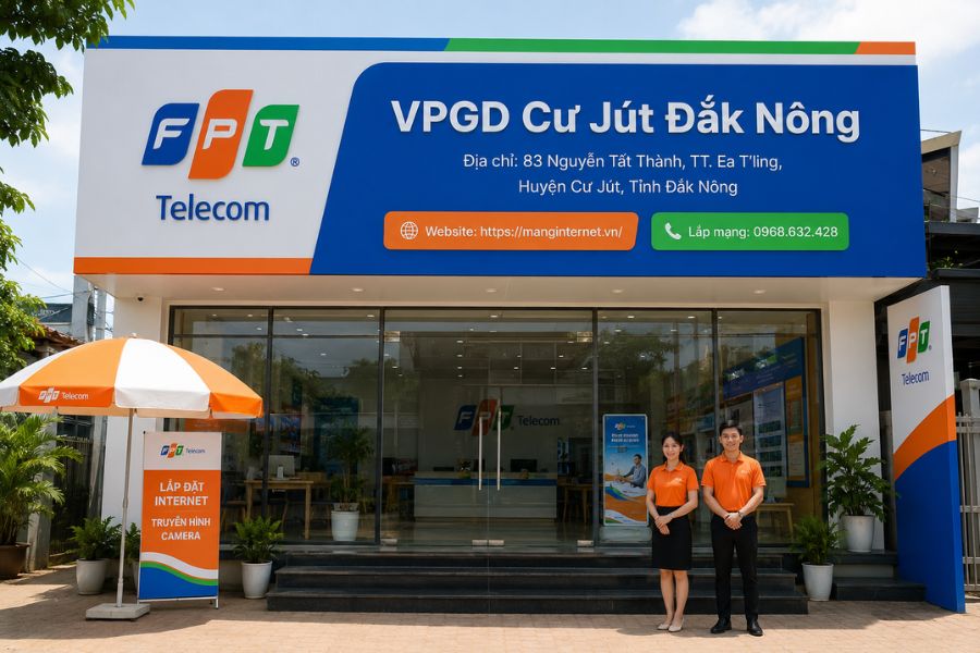 Lắp mạng Đắk Nông tại VPGD Cư Jút