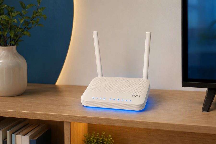 Modem wifi 6 lắp mạng fpt quận 8