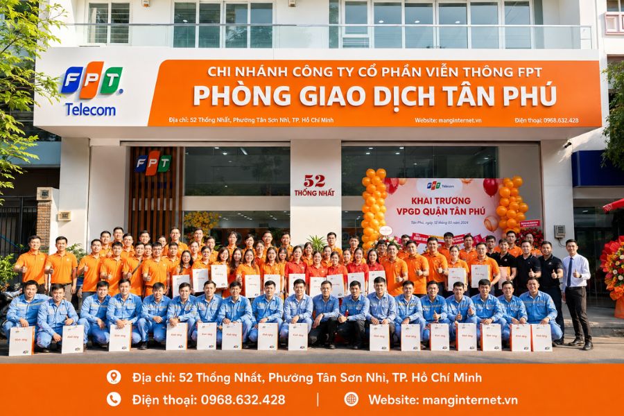 lắp mạng FPT Tân Phú