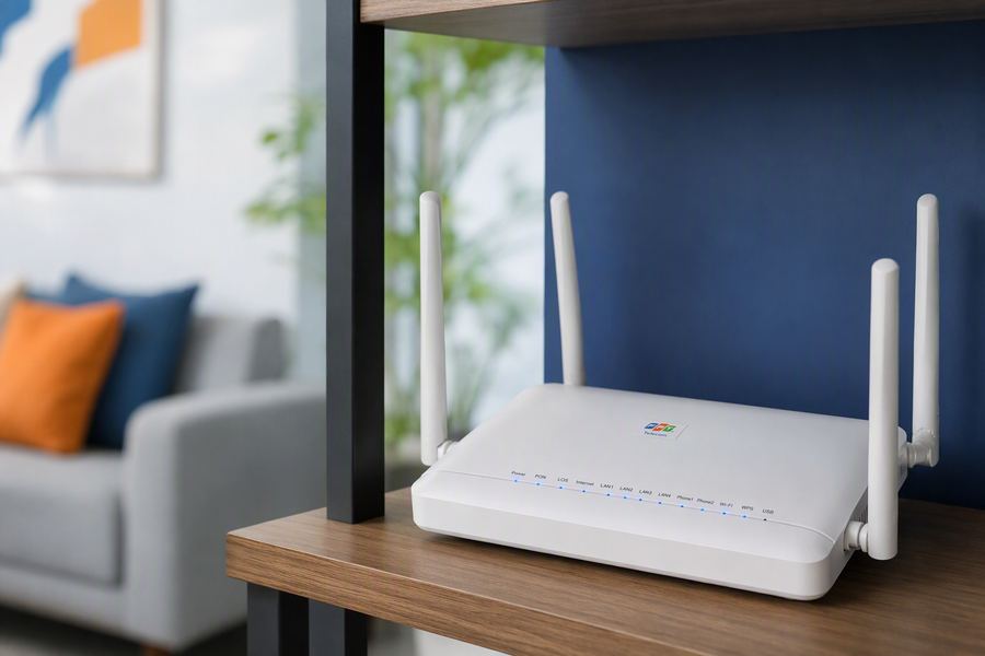 Modem wifi 6 FPT thế hệ mới