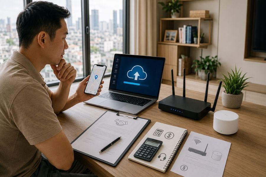 6 Tiêu chí cần cân nhắc khi lắp mạng HCM