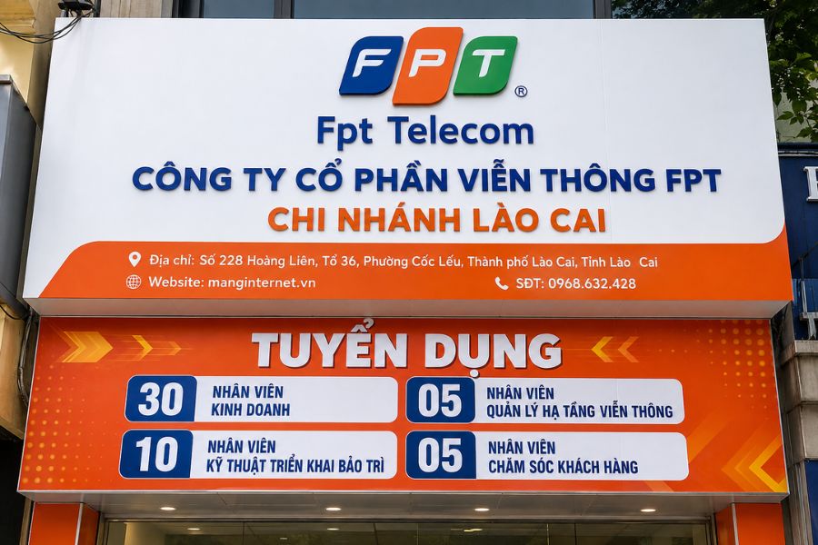 Lắp mạng Lào Cai
