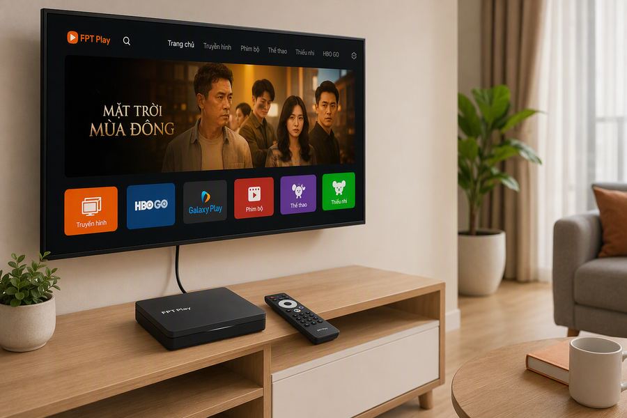 FPT Play TV Box combo lắp mạng Nam Từ Liêm