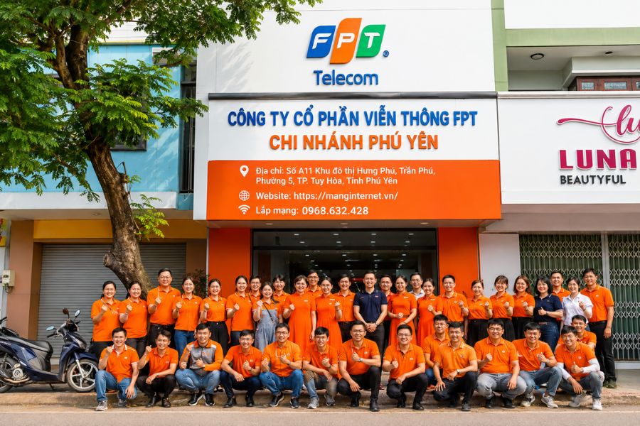 Lắp mạng Phú Yên tại chi nhánh FPT hỗ trợ trực tiếp