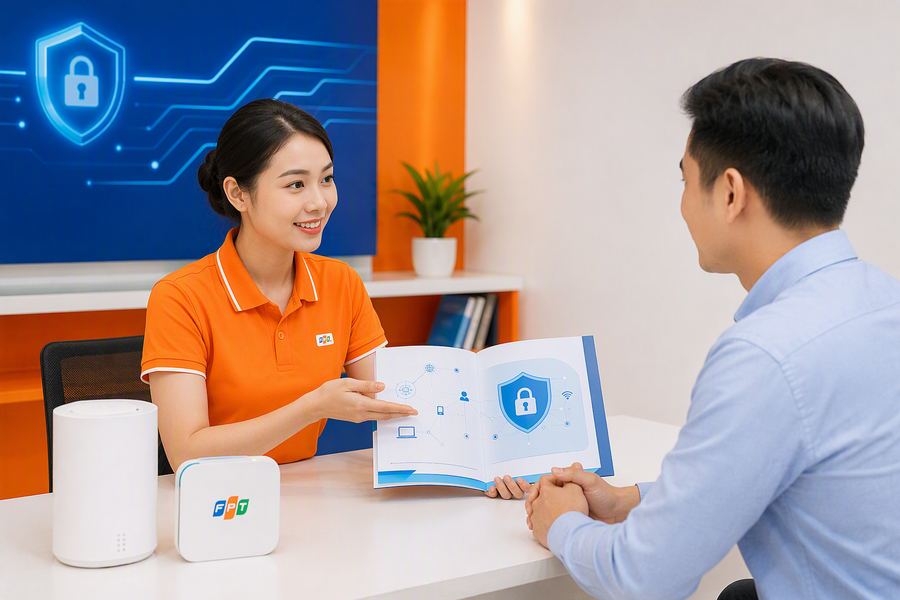 Nhân viên tư vấn giải pháp bảo mật mạng