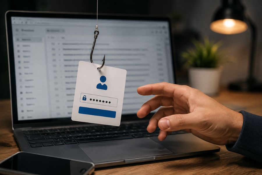 Phishing là hình thức giả mạo nhằm đánh cắp thông tin người dùng