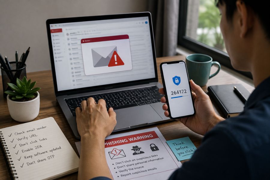 Hướng dẫn phòng chống phishing hiệu quả