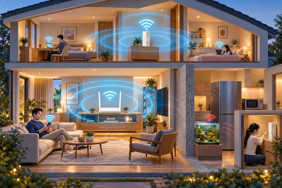 Cách tối ưu router wifi tại nhà