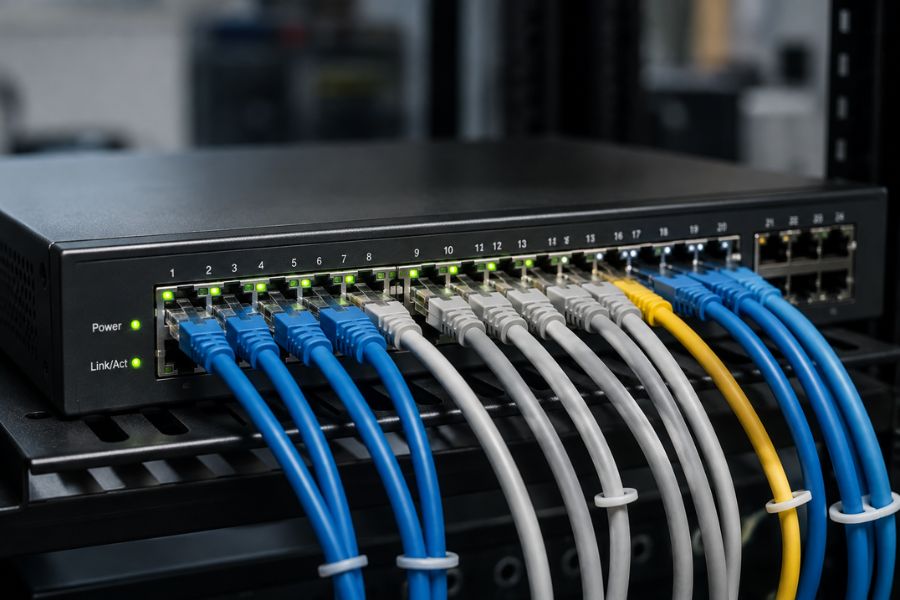 Cách hoạt động của switch trong mạng