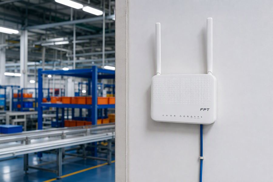 Modem băng tần kép cho nhà xưởng