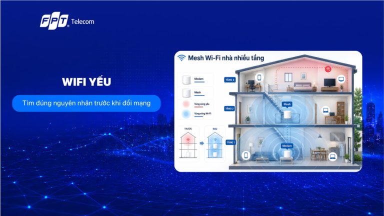 Wifi yếu: Tìm đúng nguyên nhân trước khi đổi mạng