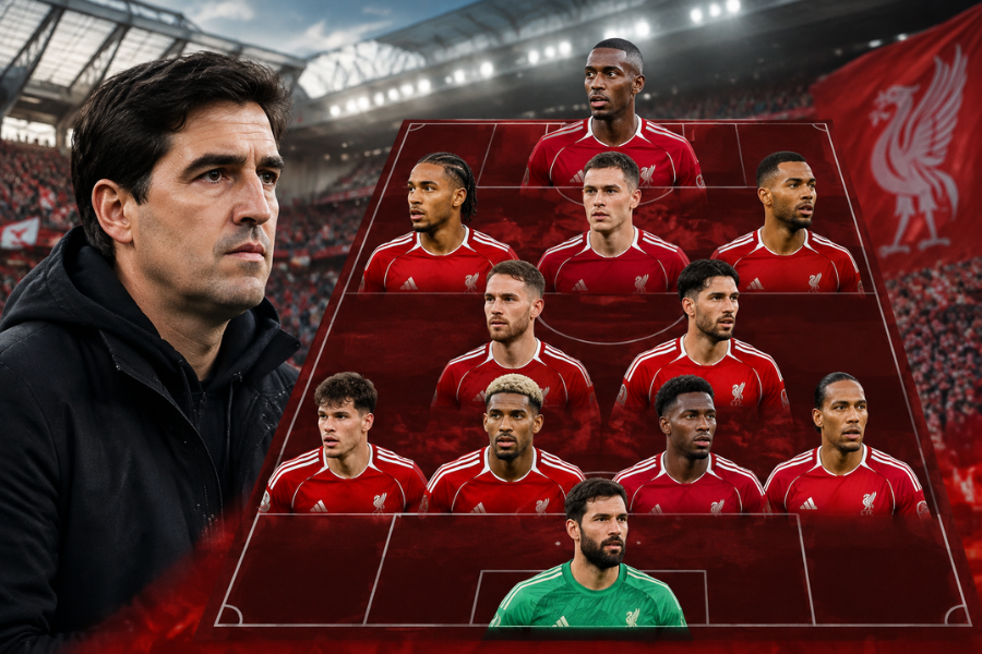 Đội hình Liverpool dự kiến tại Anfield