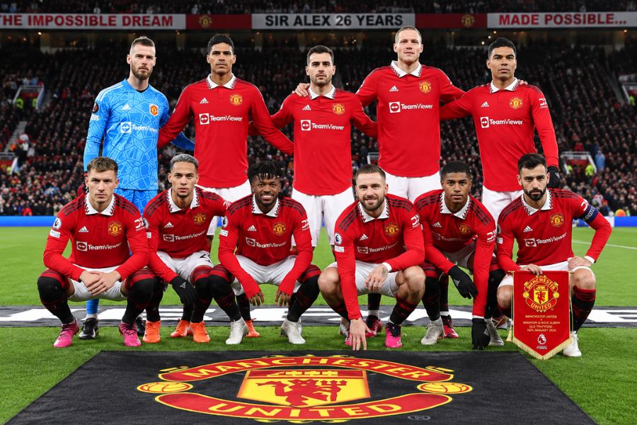 Đội hình Man Utd gặp Man City vòng 4