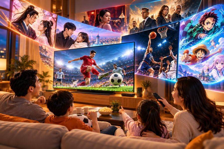 Nội dung nổi bật khi đăng ký gói cước FPT Play
