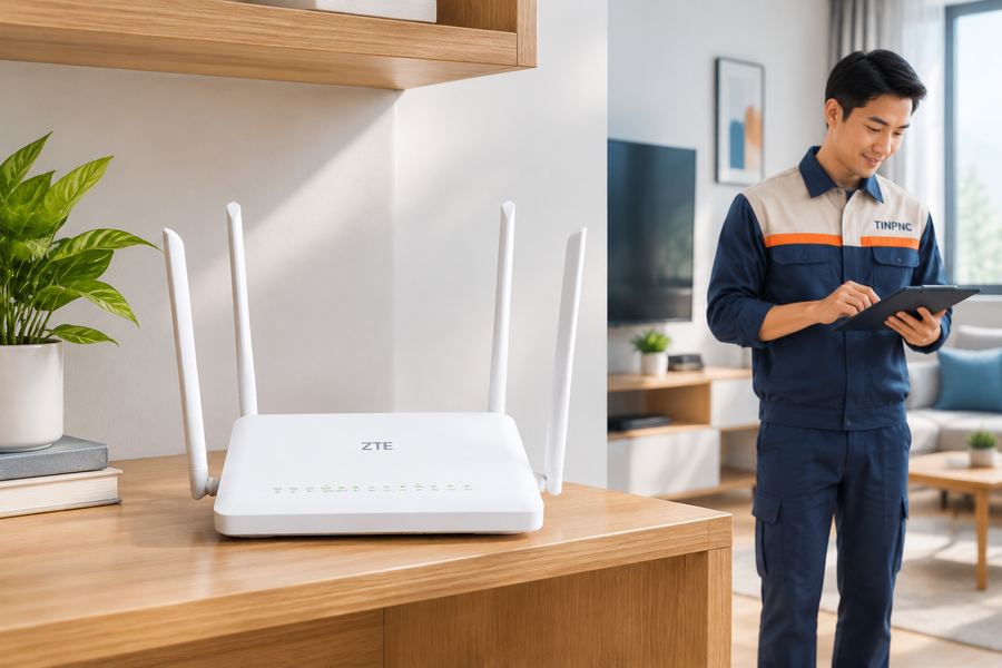 Modem wifi FPT thế hệ mới cho hộ gia đình