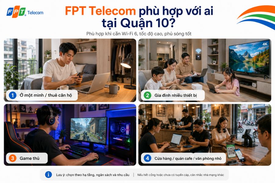 Sơ đồ chọn gói mạng theo nhu cầu