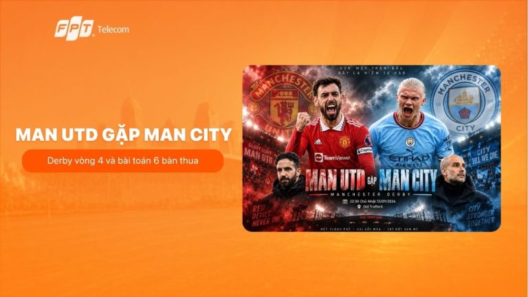 Man Utd gặp Man City: Derby vòng 4 và bài toán 6 bàn thua