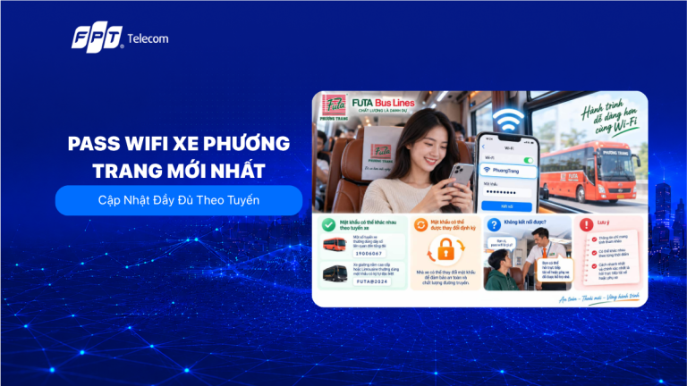 Pass Wifi Xe Phương Trang Mới Nhất: Cập Nhật Đầy Đủ Theo Tuyến