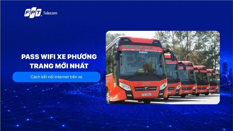 Pass WiFi xe Phương Trang cập nhật T11/2026 và cách kết nối