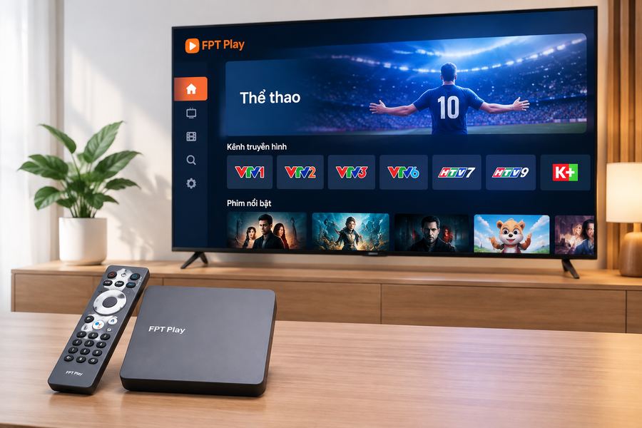 Đầu thu Truyền hình FPT Play Box