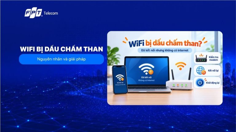 Wifi bị dấu chấm than: Cách kiểm tra và khắc phục lỗi