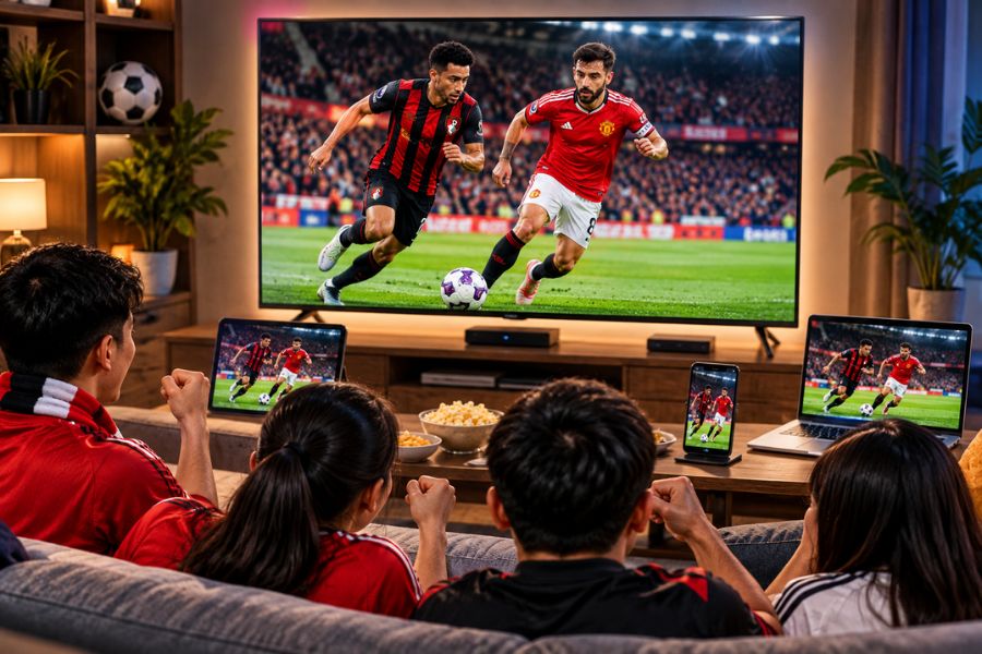 Xem trận Bournemouth đấu với Man Utd trên FPT Play