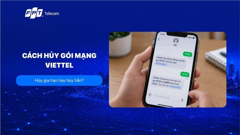 Cách hủy gói mạng Viettel: hủy gia hạn hay hủy hẳn?