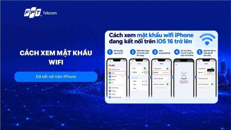 Cách xem mật khẩu wifi đã kết nối trên iPhone