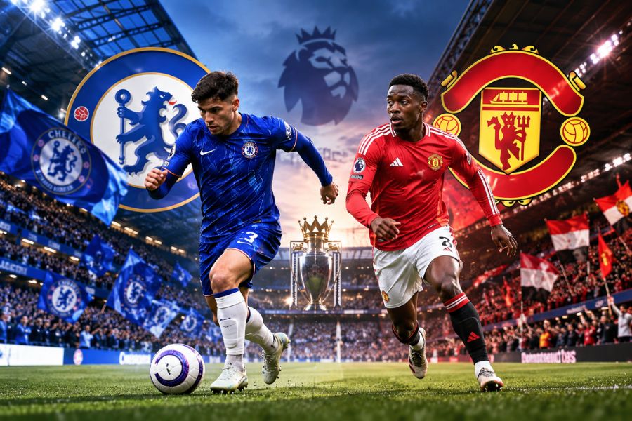 Sân Stamford Bridge trước trận